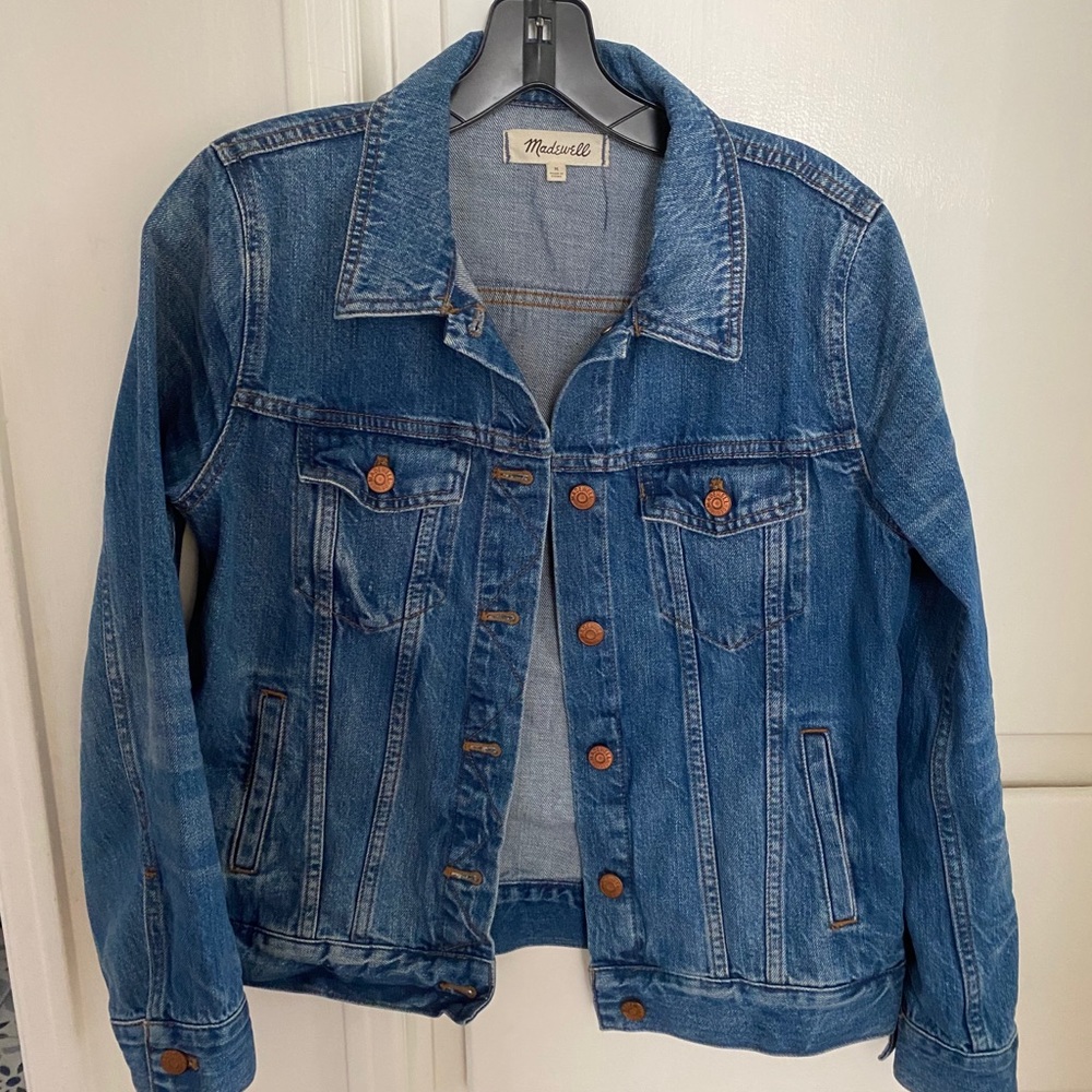 Madewell Jean Jacket in Pinter Wash